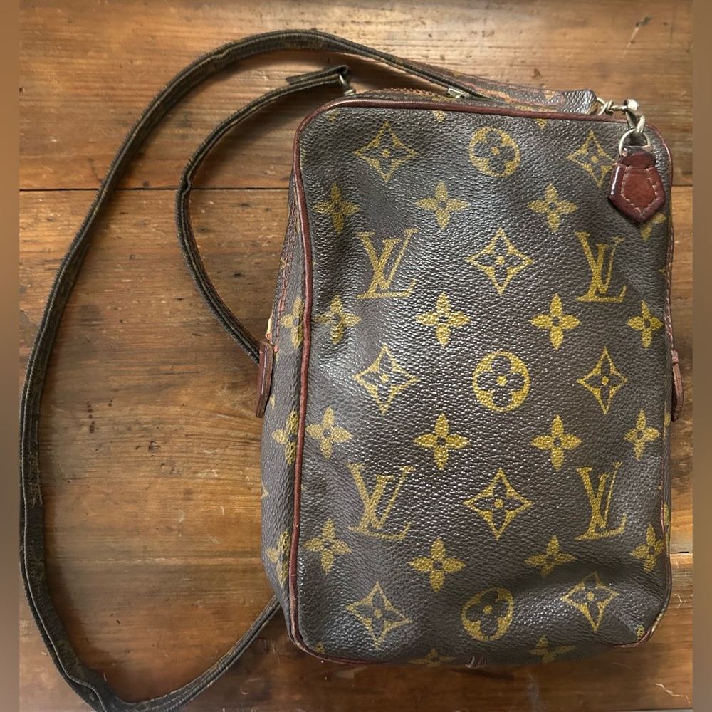 Louis Vuitton Vintage Mini Danube Crossbody, Authentic